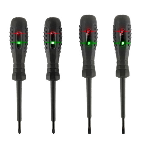 HUAREW 2 en 1 Détecteur d electricité De Tournevis magnétique, Fort Couple elevé détecteur d'électricité, Stylo De Testeur De Te