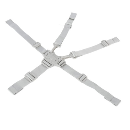 Harnais Chaise Haute, 5 Points pour Harnais de Sécurité Bebe Réglable Sangle Chaise Haute Bebe Universelle Pour Haise Haute/Pous