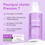 Premom Lubrifiant de Fertilité, Gel Lubrifiant de Fertilité Compatible avec les Spermatozoïdes, Formule à Base d’Eau, 60ml