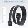 Cable Matters Câble d'alimentation GPU 8 broches 60cm, Câble EPS 8 broches/ATX 8 broches mâle vers PCIe 6+2 broches mâle, Câble 