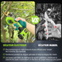 WORKPRO Sécateur Électrique Sans Fil Brushless 12 V, Secateur Electrique avec Écran, Professionnel Sécateur avec 2 Batteries de 