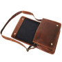 Jaald 40 Cm Mallette Porte-Documents Serviette Sac Messenger À Bandoulière’Épaule En Cuir Pour Ordinateur Portable Business Voya