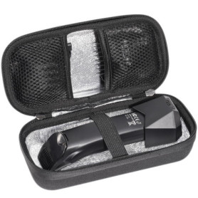 Procase Étui pour Tondeuse Corps Homme, Résistant à l'eau Sac de Rangement Portable pour Tondeuse pour Zone Intime Homme –Noir