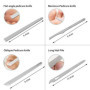 Queta Ensemble de Coupe-ongles en Acier inoxydable, Kit de Manucure et Pédicure Professionnel, Ciseaux à Ongles Set de Soins du 