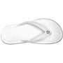 Crocs Mixte Crocband Flip Tongs, White, 39/40 EU