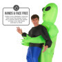 Morph Premium - Déguisement Gonflable Alien Adulte, Alien Costume Gonflable, Déguisement Gonflable Adulte, Deguisement Gonflable