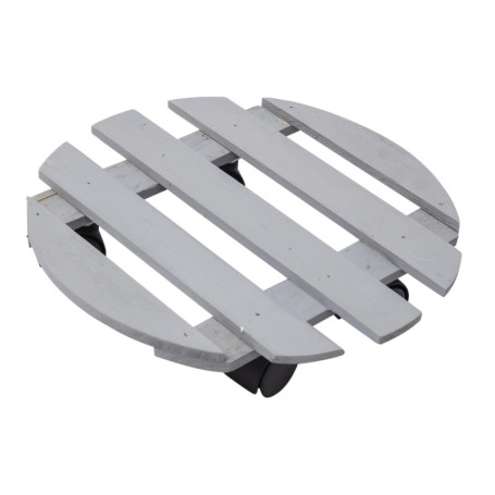 WERKA PRO Porte Plante à roulettes Ø30cm