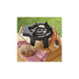 PROWELTEK - Rechaud gaz 4 pieds Fonte véritable 9800 2 Bruleurs Plats grands volumes