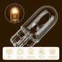 Magnet Pack 10 Ampoules W5W Halogène Wedge 12V 5W Culot T10 W2.1X9.5D Intérieur et Extérieur - Auto et Moto
