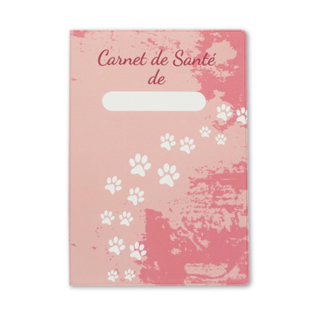 nemau - Protège Carnet de Santé pour Chats, Chiens et Animaux Domestiques - Gomme Expansée - Fabriqué en France - Durable et Rés
