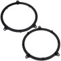 AERZETIX - C11589 - Lot de 2 Adaptateurs de Haut-parleurs Ø165 mm - côté de Montage: portière arrière - Compatible avec A3, A4 1