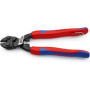 Knipex CoBolt® Coupe-boulons compact noire atramentisée, avec gaines bi-matière minces, avec œillet de fixation intégré pour fix