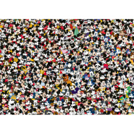 Ravensburger - Puzzle Adulte - Puzzle 1000 pièces - Mickey Mouse (Challenge Puzzle) - Adultes et enfants à partir de 14 ans - Pu