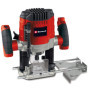 Einhell Défonceuse TC-RO 1155 Kit (1 100 W, pinces de serrage Ø 6 et 8 mm, variateur de vitesse, butée parallèle, adaptateur d’a