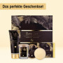 accentra - Coffret cadeau luxe pour femme 5 pièces – Kit de bain cadeau avec bougie parfumée, savon, crème pour les mains, beurr