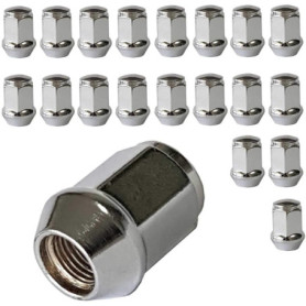 20 Écrous de roues jantes fermé m12 x 1,5 conique HO