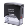 GENIE Jeu de tampons S-884 ECO avec encreur | d'adresse, automatique, d'entreprise, auto-encreur | Mini appareil de bureau | Rob