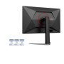 AOC Gaming 27G4HA - Moniteur Full HD 27 Pouces, 200 Hz, 1 ms, comp. G-Sync, HDR10 (1920x1080, 2X HDMI 2.0, 1x DisplayPort 1.4) N