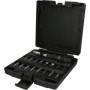 KS TOOLS 515.1000 Coffret de tournevis à frapper avec embouts, 18 pièces Noir