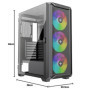Xilence X613 XILENT Blade II Boîtier PC Gaming, 3X Ventilateurs ARGB 120mm, Boîtier ATX Midi Tower, Mesh Front Panel pour Une Bo