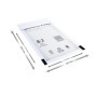 TRIFOO Lot de 200 enveloppes à bulles autocollantes - Enveloppes à bulles B2 (135 x 225 mm) - Blanc - Fermeture autocollante