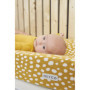 Meyco Baby Cheetah Housse de matelas à langer (douce et agréable pour la peau, en 100% coton, lavable, entretien facile, passe a