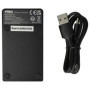 vhbw Chargeur USB de Batterie Compatible avec Sony Cybershot DSC-W310, DSC-W320, DSC-W330, DSC-W350 Batterie Appareil Photo Digi