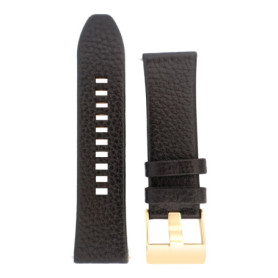 Diesel Montres pour Hommes 26mm, Cuir Noir, Bande de Rechange Originale pour DZ4344