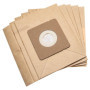 vhbw 5x Sacs remplacement pour Rowenta ZR003901 pour aspirateur - papier, 16,7cm x 17,6cm, couleur sable