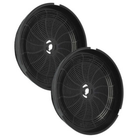 vhbw 2x Filtres à charbon actif compatible avec Smeg KTR110XE, KT90PE CREME, KT90PE, KT90P, KT90GRE, KT90BLE, KT90BL, KV26B, KTR