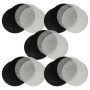 vhbw 10x filtre à charbon actif, 10x filtre à graisses remplacement pour Moulinex AD-5 pour friteuse - 20 filtres