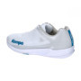 Kempa Mixte Wing 2.0 Chaussures de Handball, Blanc/Bleu, 48 EU