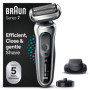 Braun Series 7 Rasoir Électrique pour Homme avec Tondeuse De Précision, Base De Recharge, Technologie Wet & Dry, Rechargeable, R