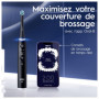 Oral-B iO 6 Brosse A Dents Electrique Noire, 6 Modes De Nettoyage Avec Soin Des Gencives, Douceur, Blancheur, Conseils De Brossa