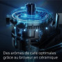 SIEMENS, machine à café à grain entièrement automatique, EQ700, écran iSelect, coffeeWorld, avec Cold Brew et Slow Brew, cappucc