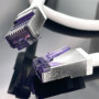 1aTTack.de - 0,15 m - Câble réseau CAT6a Superflex Ethernet Gigabit LAN RJ45 CAT6 A câble patch 10000 Mbit s SFTP PIMF 500 MHz c