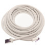 1aTTack.de - 0,25 m - Câble réseau CAT6a Superflex Ethernet Gigabit LAN RJ45 CAT6 A câble patch 10000 Mbit s SFTP PIMF 500 MHz c
