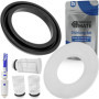 Set de joints pour cloche de bassin et de relevage, 2 pcs, remplacement de l'art. N° 240.282.00.1, 890.615, 816.418.00.1, 818.10