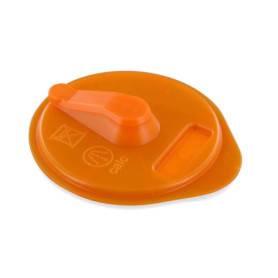 DEKAROX Disque de nettoyage TDisc 68 mm de diamètre pour machine à café Tassimo Bosch 576837 17001491 Orange