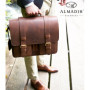ALMADIH sac en cuir ROY Cartable bandoulière Marron Vintage serviette sac porté épaule Messenger sacoche Travail business ordina