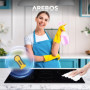 Arebos plaque de cuisson vitrocéramique | 8500 W | 5 foyers | 77cm | autarcique | Table de cuisson électrique | avec Sensor Touc