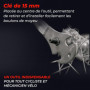 Optio Cycle Clé à Pédale 15 mm – Clé pedalier Vélo | Clé Pédale Vélo Robuste pour Montage et Demonte Pedale