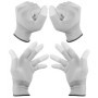 Minadax ESD Gants antistatiques Finger-TIP - 12 paires - Taille L/9 - Pour réparation, montage et nettoyage en électronique, méc