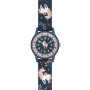 Cander Berlin MNA 4030 M Montre d'apprentissage analogique pour enfant 3 ATM Étanche Motif licorne Turquoise, bracelet