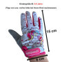 Gants de cyclisme pour enfants et filles entre 5 et 8 ans, taille M, gants de cyclisme d'été pour les vacances, les randonnées, 