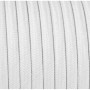 1,2 mètres 2 - fils Câble textile fil électrique tissu rond 2x0,75 2G0,75 blanc