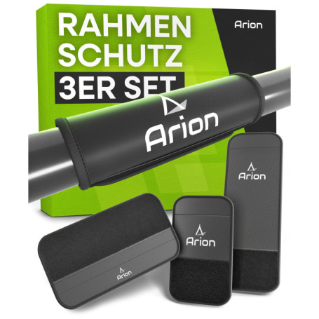 Arion Lot de 3 protections de cadre de vélo I Protection de transport compatible avec porte-vélos Thule I Cadre de protection en