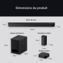 Sony BRAVIA Theatre System 6 – Son Enveloppant 5.1.2ch canaux | 1000 W | Enceintes arrière et Caisson de Basses Inclus | Dolby A