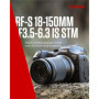 Objectif Canon RF-S 18-150 mm F3,5-6,3 is STM, Zoom, stabilisateur d'image Optique 4,5 Vitesses, Photographie Voyage/Faune, Comp