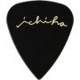Ichika Nito Signature Pick, Teardrop shape, Medium (0.8mm), Ultem, Color: Black, 6-Pack